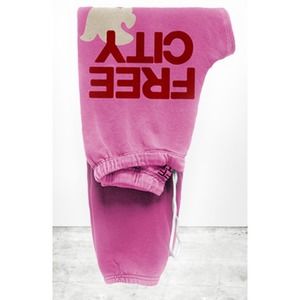 Free City Sweatpant in Pink Lips XS